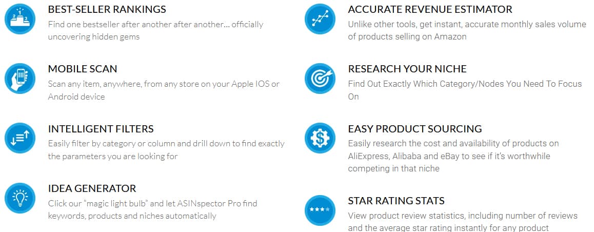 ASINspector Features