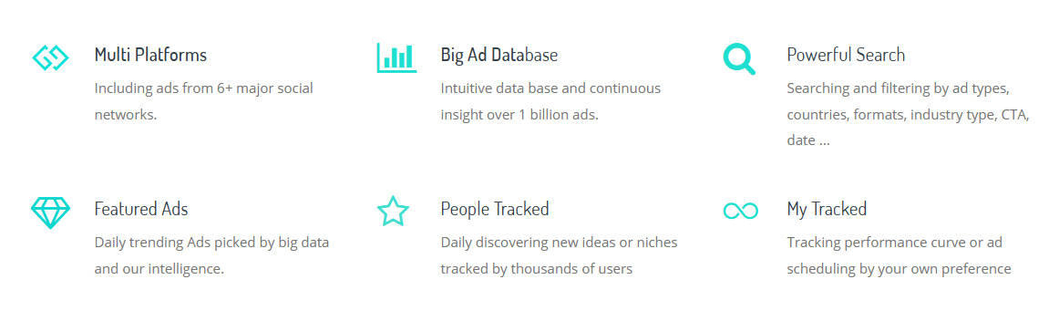 BigSpy Data Inventory