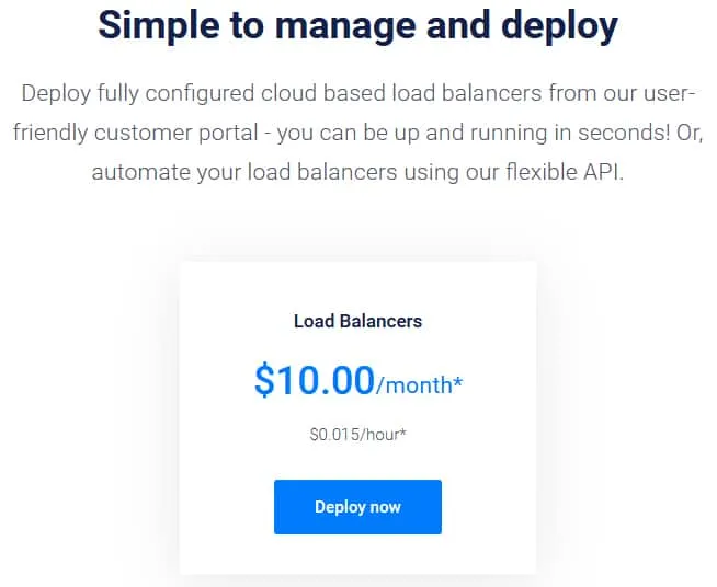Vultr Load Balancers