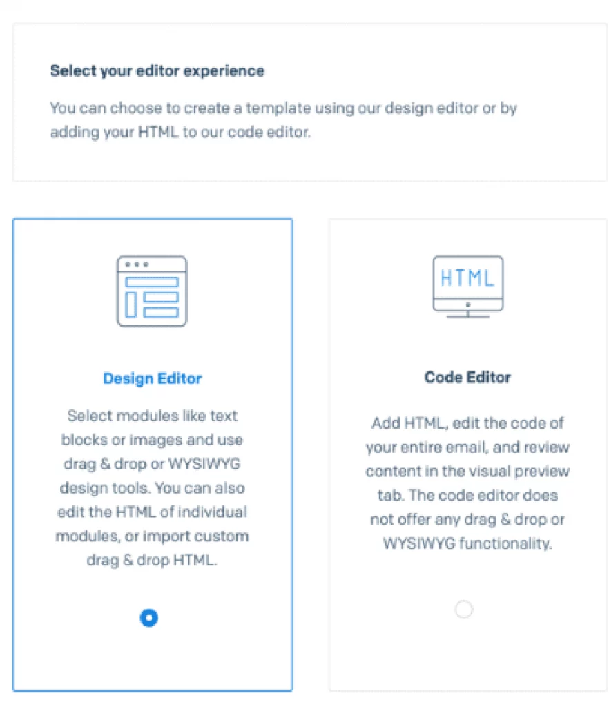 Template Creation and email broadcasts