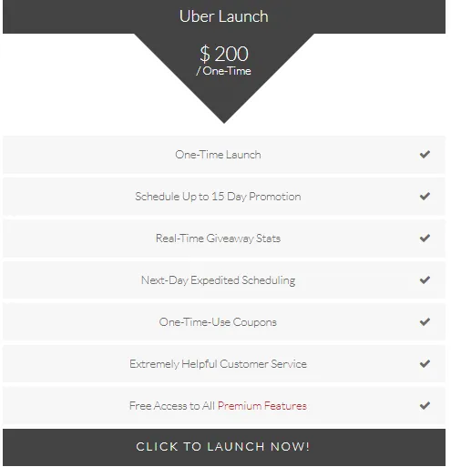 Viral Launch Uber Launch