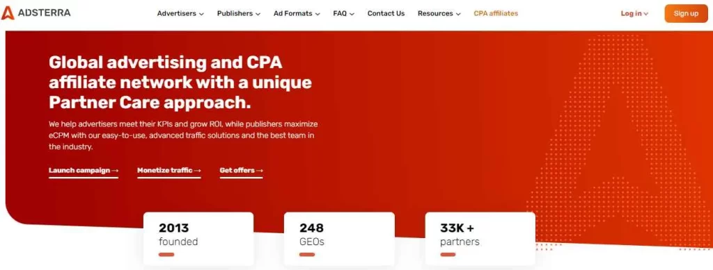 Adsterra Affiliate Network