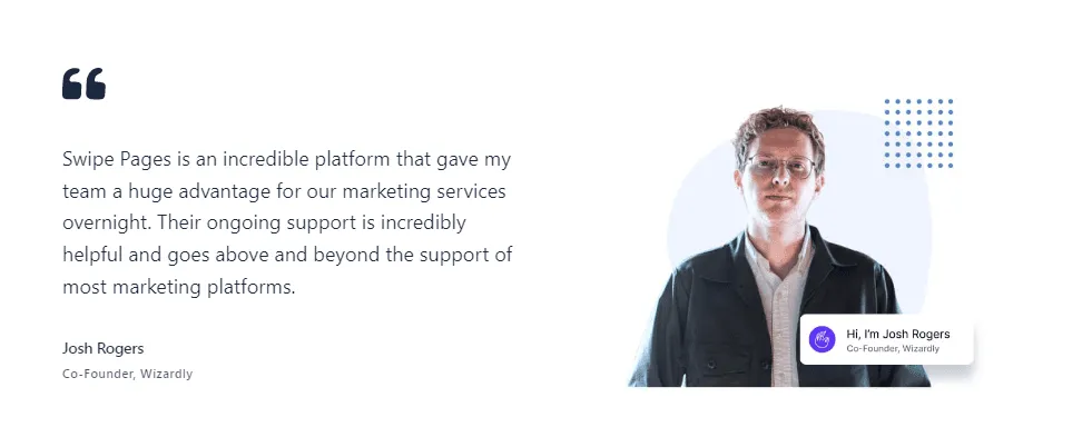 Swipe Pages Customer Reviews