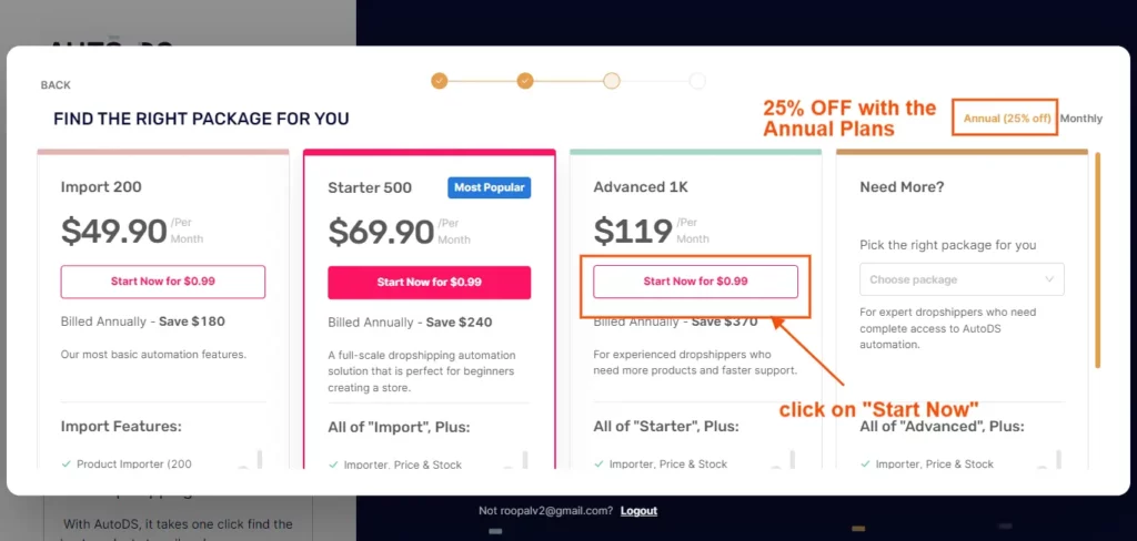 AutoDS Coupon- AutoDS Plan