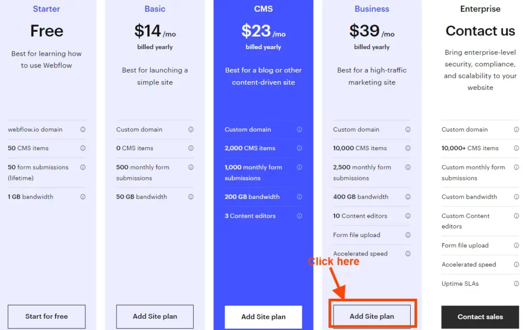 Webflow coupon Offer