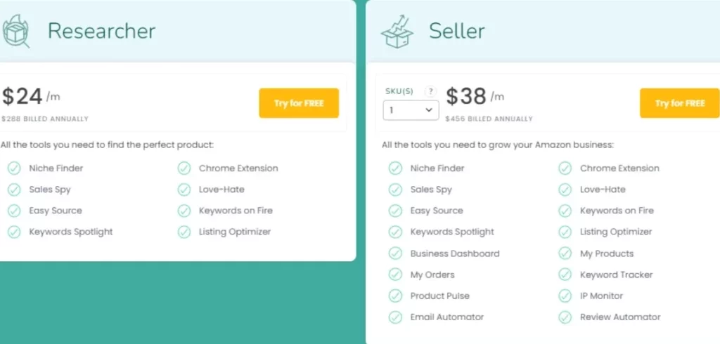 ZonGuru Pricing Plans