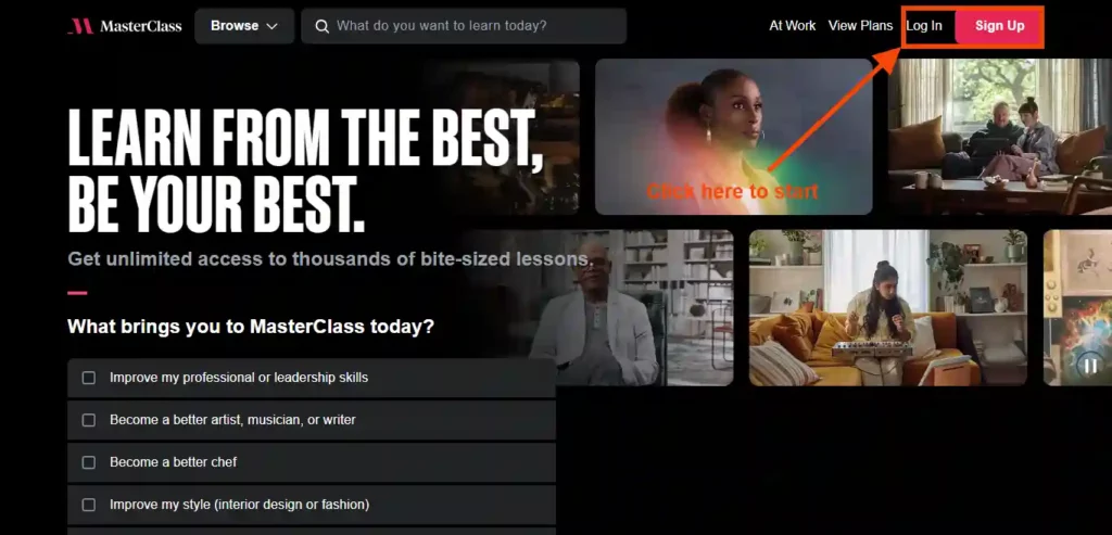 MasterClass Free Trial