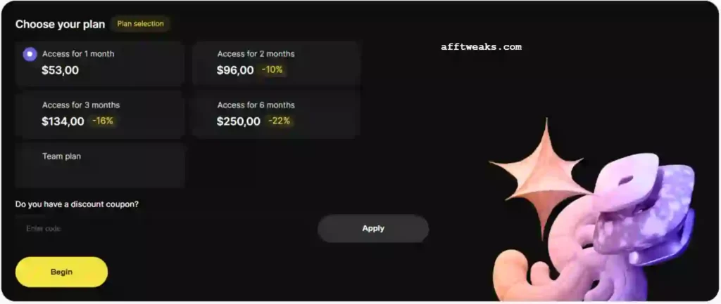 Adheart Pricing Plans
