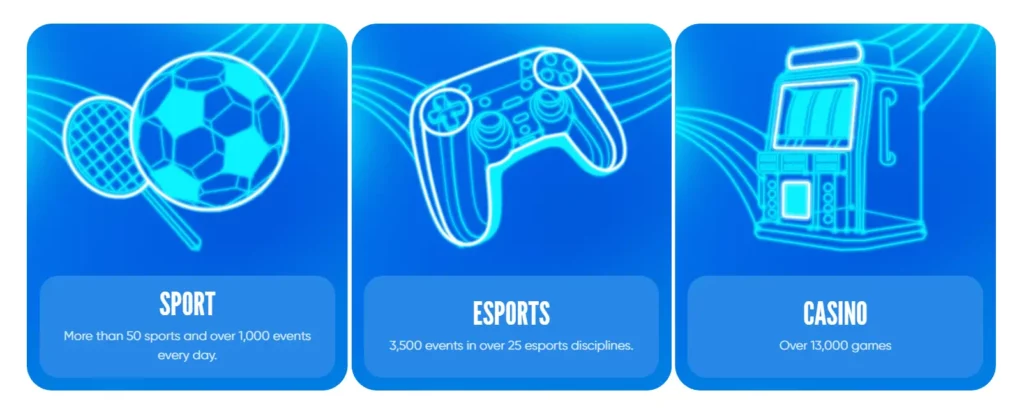 Available Games on 1xBet