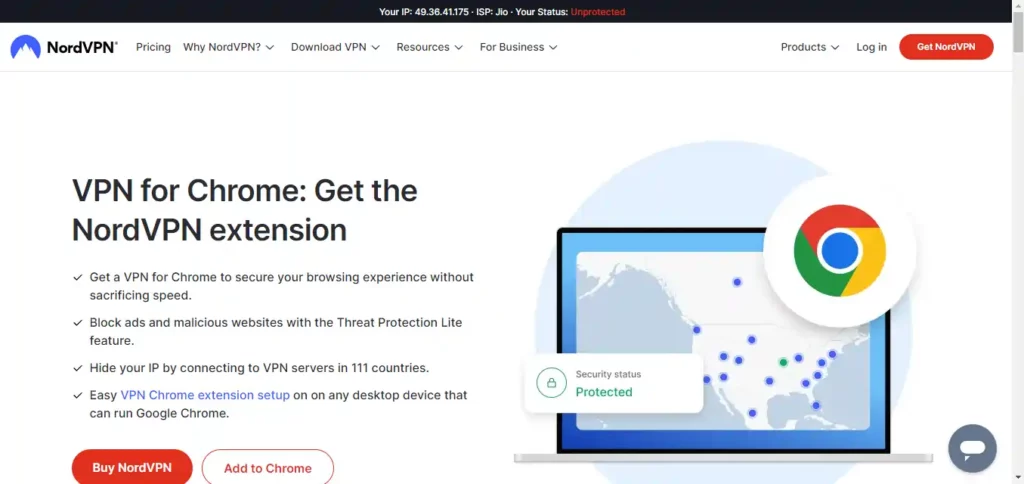 NordVPN Proxy Extension