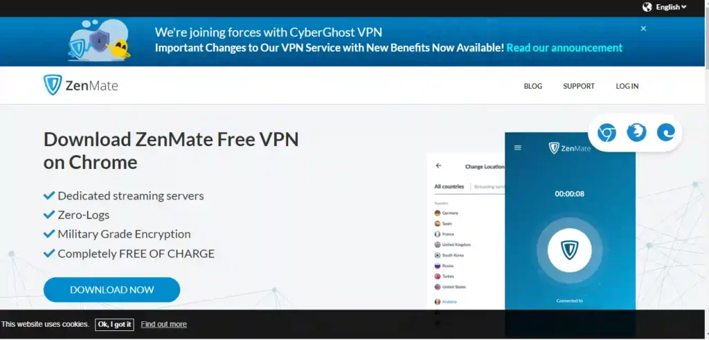 ZenMate VPN Proxy Extension