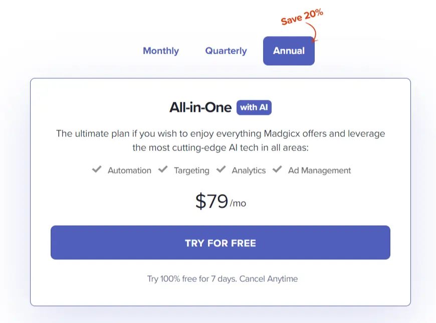 Connect Madgicx with Facebook Account