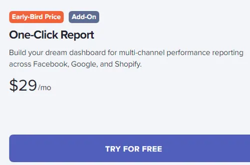 Madgicx Early-Bird Price