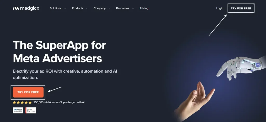 Try Madgicx for Free