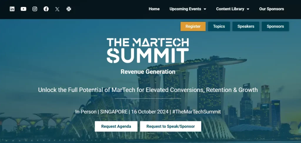 MarTech Summit Revenue Generation 2024