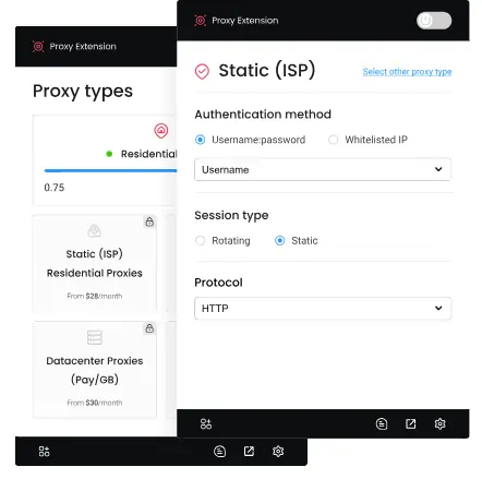 Smartproxy - Chrome and Firefox Extensions