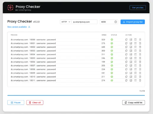Smartproxy - Proxy Checker
