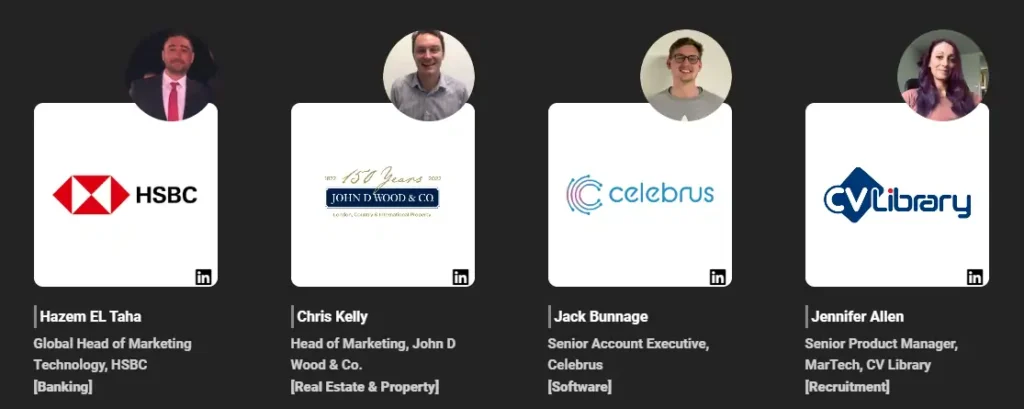 The MarTech Summit London 2024 - Speakers