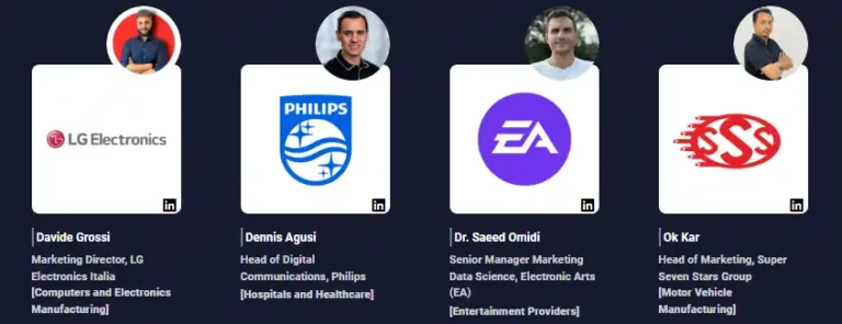 Global Virtual MarTech Summit APAC EMEA 2024 Speakers list