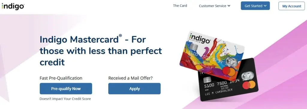 Indigo Platinum MasterCard