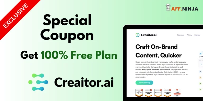 Creaitor.ai Coupons