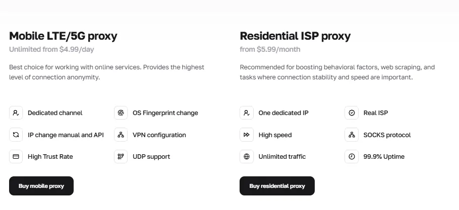 CyberYozh - Diverse Proxy Solutions