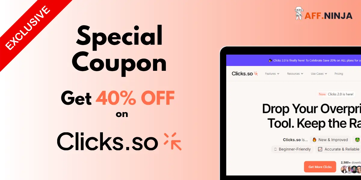 Clicks.so coupon