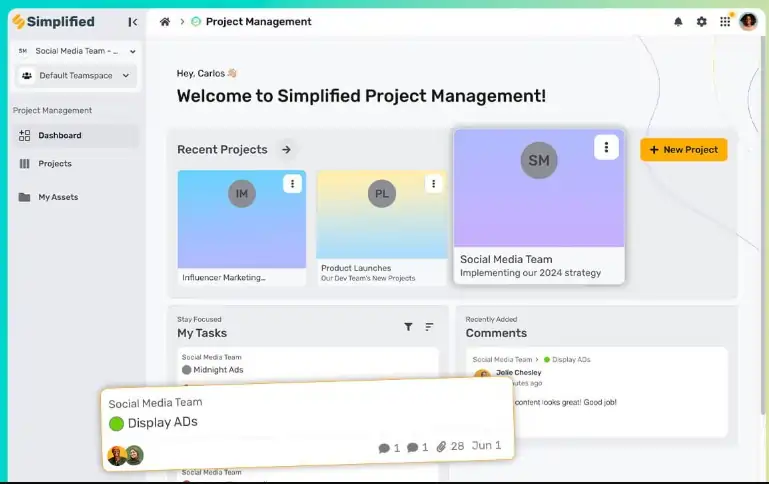 Simplified Project Management