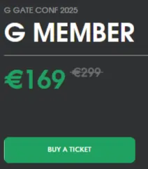 G GATE CONF 2025 - G-MEMBER Ticket