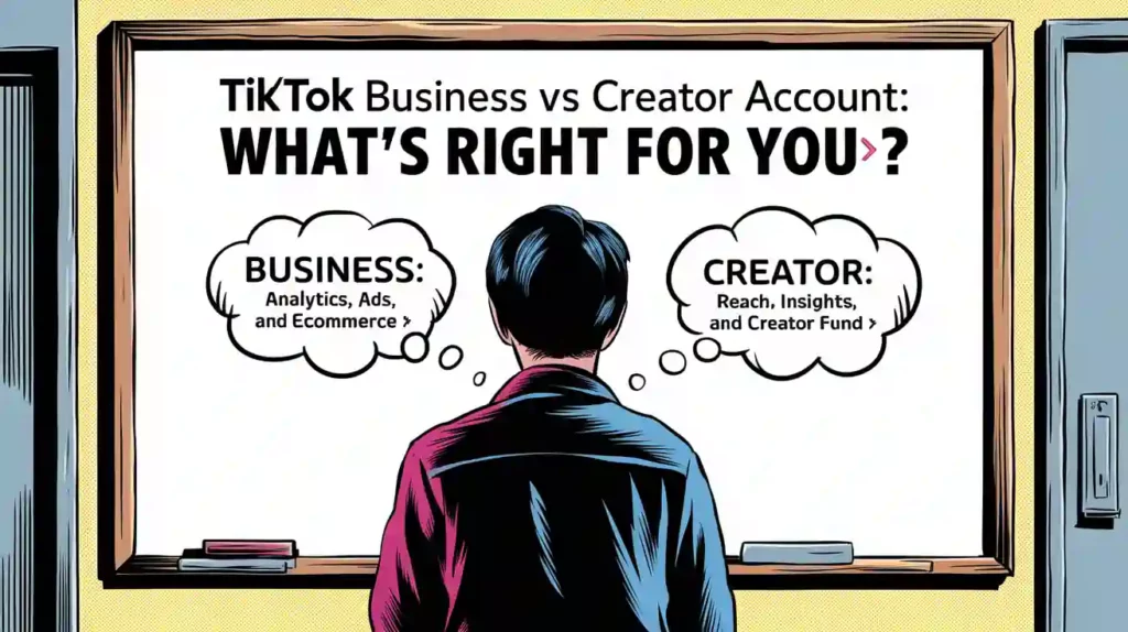 TikTok Business vs Creator Account