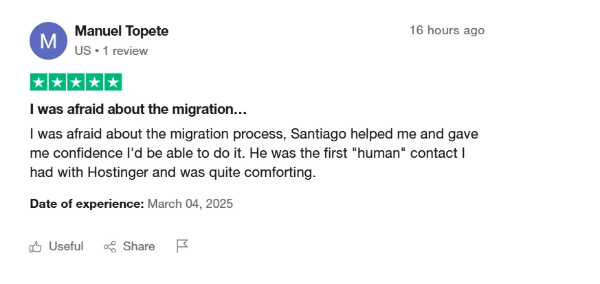 Hostinger hosting reviews 3