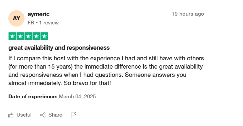 Hostinger hosting reviews 4