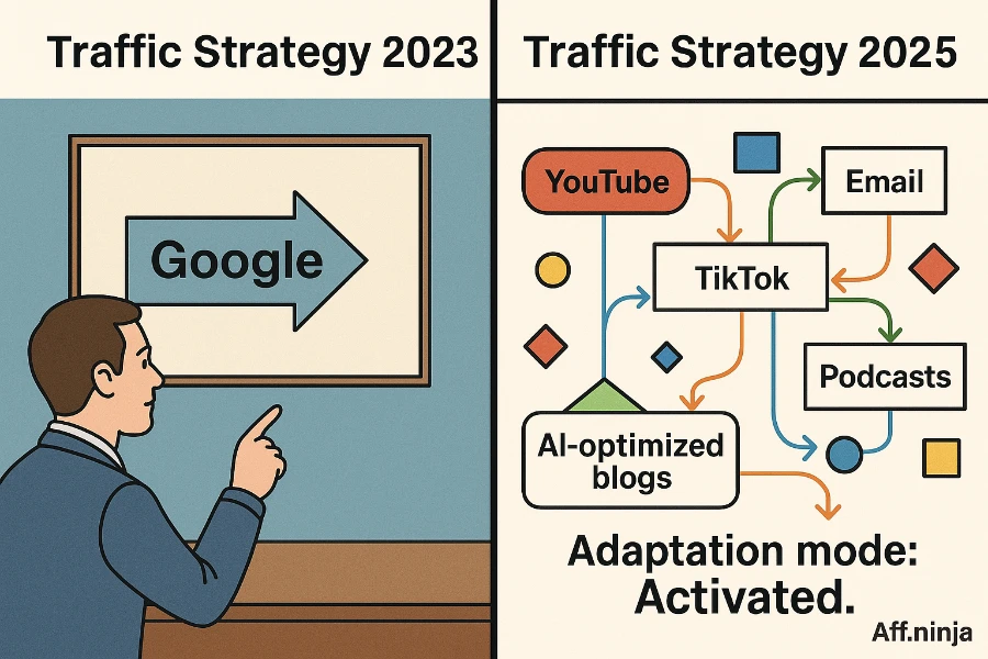 Search Traffic: A Shaky Foundation Meme