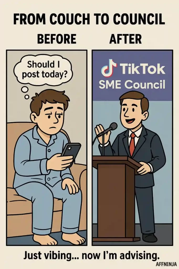 Next for the TikTok SME Council