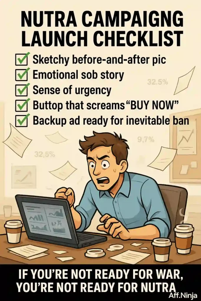 Nutra Campaigng Launch Checklist