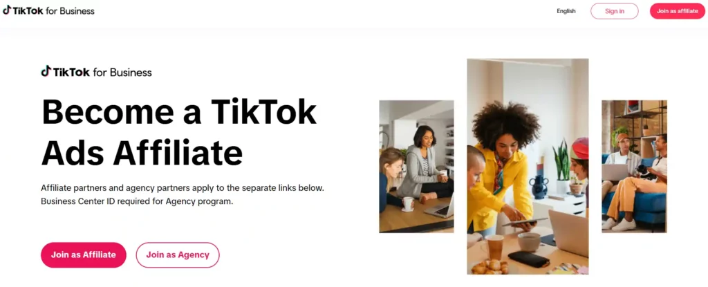 TikTok For Business Affiliate Program