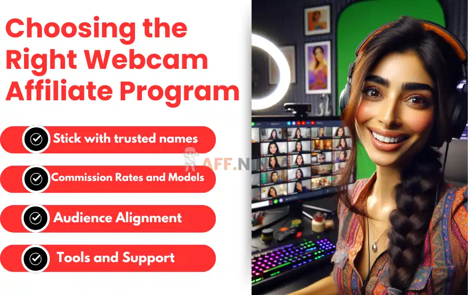 Tips to Choose the Right Webcam Affiliate Program