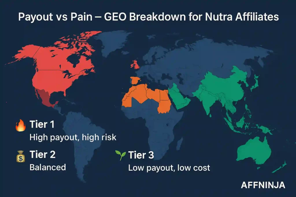 GEO Breakdown For Nutra Affiliates