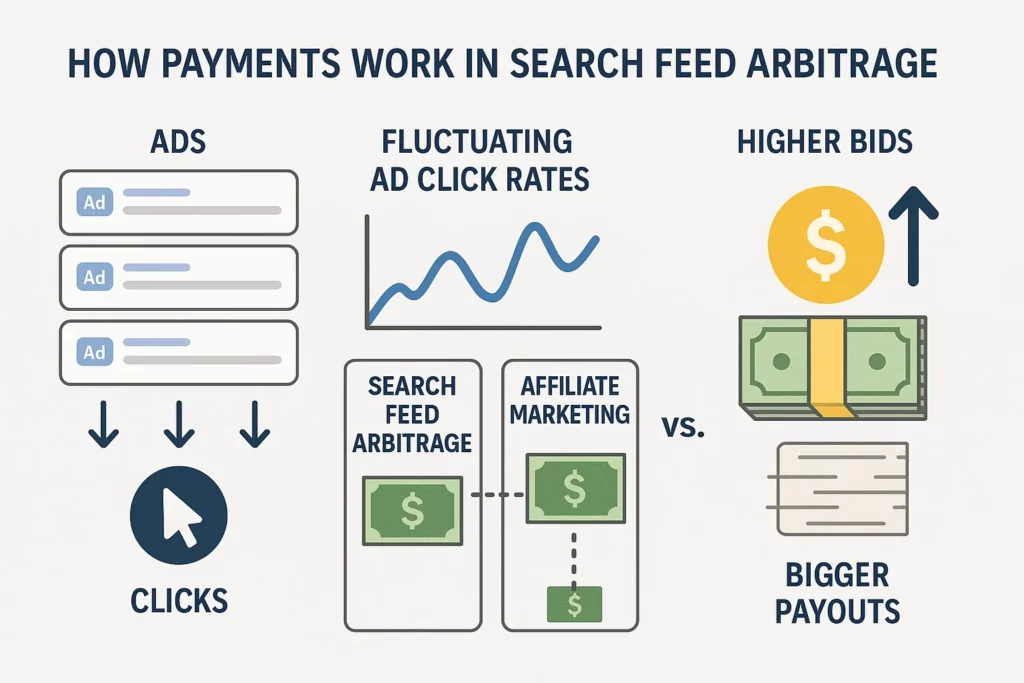 How Payments Work in Search Feed Arbitrage