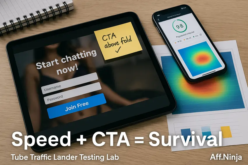 Landing Page Optimization for Tube Traffic