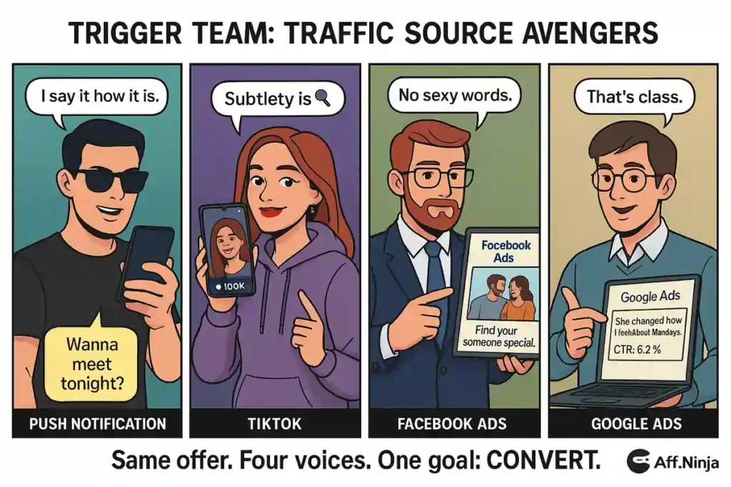 Optimizing Triggers for Different Traffic Sources