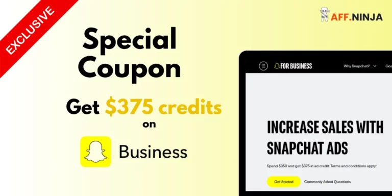 Snapchat For Business Coupon Deal
