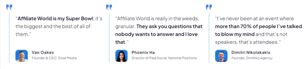 Affiliate World Europe Reviews