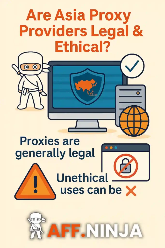 Are Asia Proxy Providers Legal and Ethical to Use