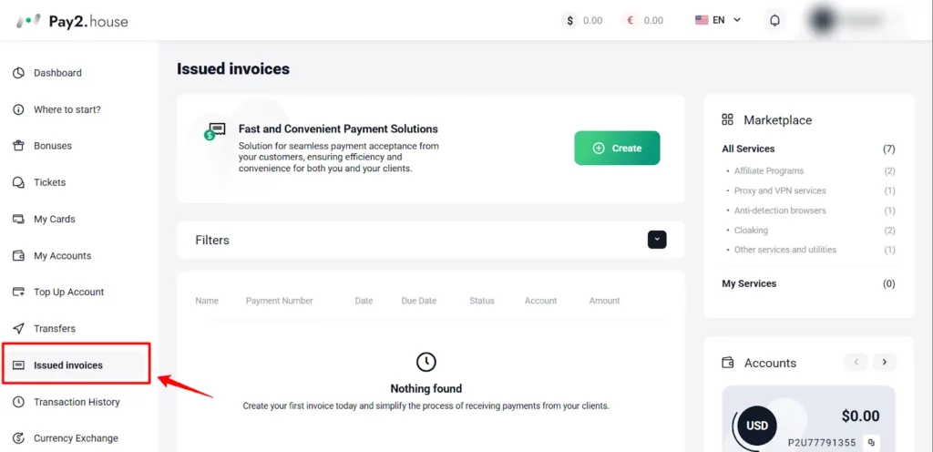 Pay2.House - Invoicing and business tools