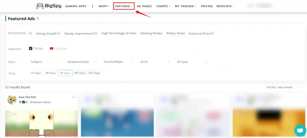 BigSpy - Featured Ads