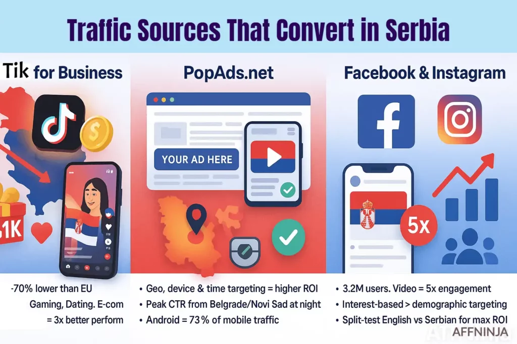 Traffic Sources That Convert in Serbia
