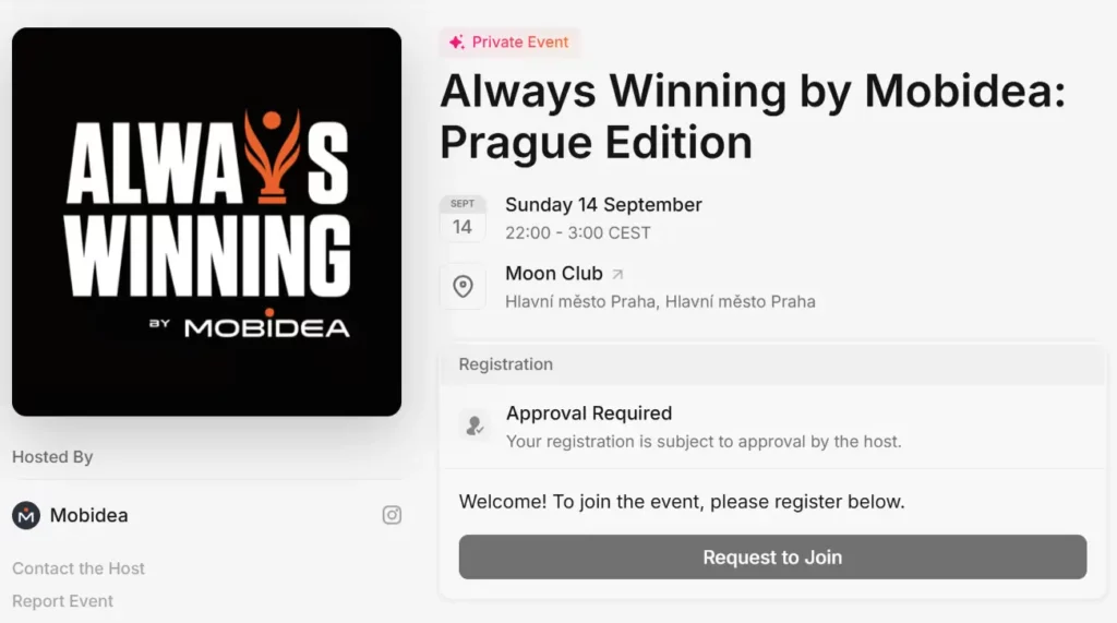 Prague Edition Booking