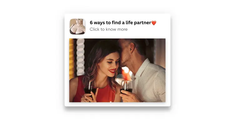 AI-Generated Dating Creatives