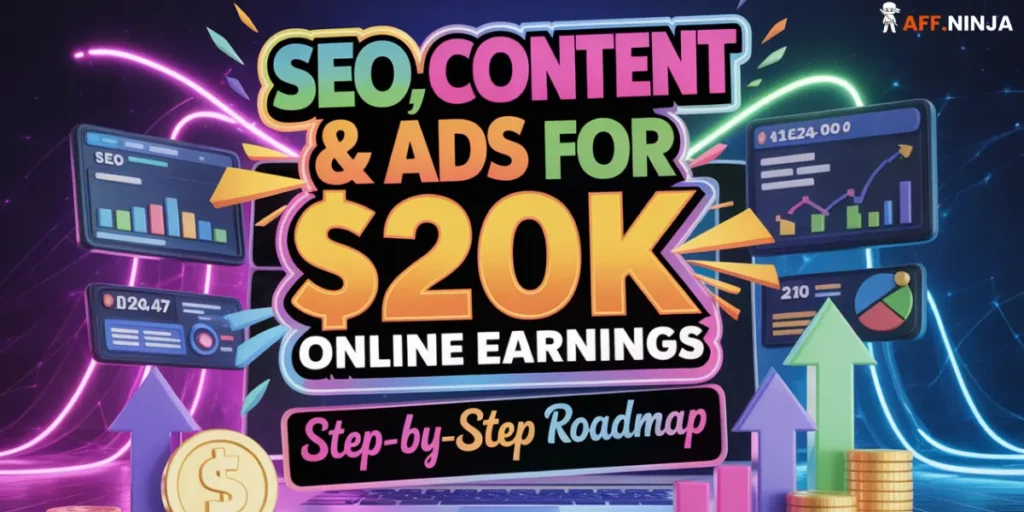 SEO, Content & Ads for $20K Online Earnings